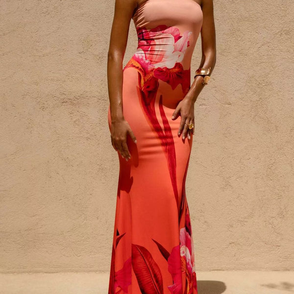 Tube Bodycon Maxi Dress