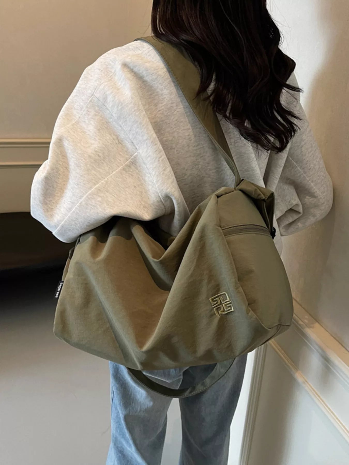 Large Capacity Lightweight Travel Bag Oxford Cloth Imported