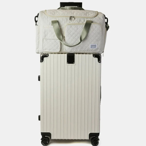 Oxford Cloth Oversize Travel Bag With Multiple Pockets