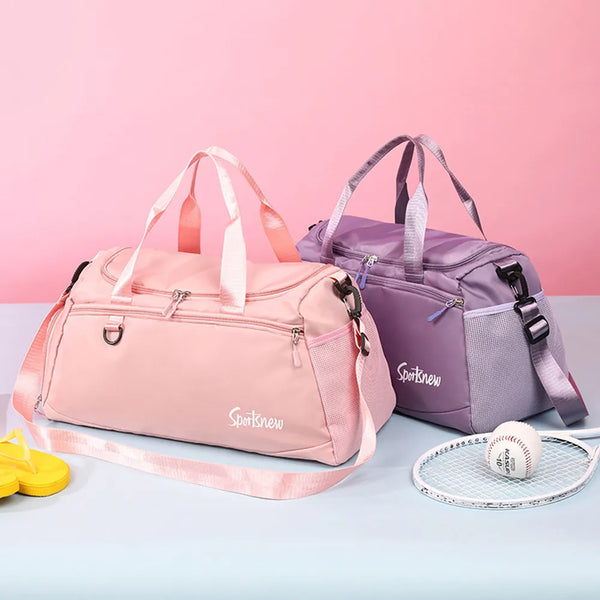 Oversize Nylon Travel Bag With Multiple Pockets For Easy Organization